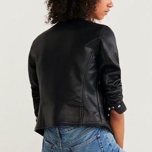 Nouvelle veste en cuir originale 2026 pour femmes - Coupe confortable, audacieuse et flatteuse en cuir véritable - Vestes en cuir pour femmes - Product Image 2