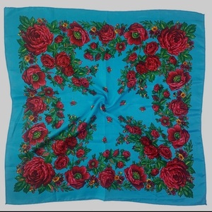 Bandanas carrés personnalisés, foulards faits à la main, accessoires pour cheveux pour femmes, respectueux de l'environnement, quatre saisons, vente en gros rapide - Product Image 3