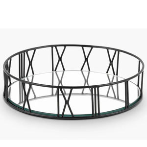 Plateau de service en résine époxy pour fruits, décoration de table d'hôtel, qualité supérieure, forme ronde, nouveau style, taille personnalisée, plateau en résine - Product Image 4