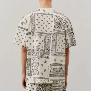 เสื้อยืดโอเวอร์ไซส์แขนสั้นคุณภาพสูงสำหรับผู้ชาย ผลิตจากโพลีเอสเตอร์/คอตตอน แห้งเร็วและระบายอากาศดี บริการ OEM - Product Image 5