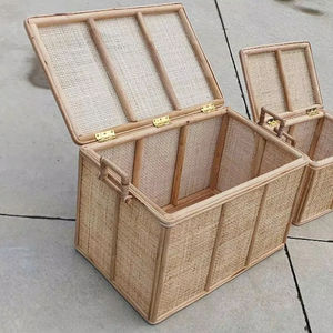 Paniers en rotin Organisateur de stockage tissé Vietnam pour la décoration du salon Paniers en rotin pour le ménage et les meubles - Product Image 1