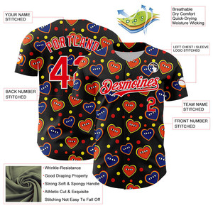 Custom Baseball Jerseys OEM Factory Made with <b>Button</b> or V-Neck Options for All Age Categories - Product Image 3