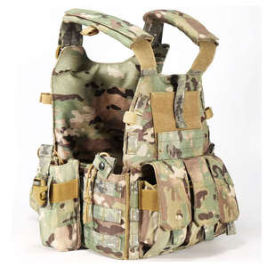 Hot Sale Customizable Outdoor Camouflage <b>Vest</b> Waterproof Nylon Plate Carrier Assault Features Polyester PVC Custom <b>Packing</b> - Product Image 4