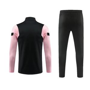 Nouveaux ensembles d'uniformes de football américain pour adultes, personnalisables, respirants, imprimés, veste à demi-zip et pantalon, vêtements de sport - Product Image 5