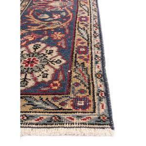 Tapis en laine noué à la main Aalam, motif médaillon rouge-orange, kilim abstrait fait main pour la maison, 9x12 rectangulaire, idéal pour adolescents, entrée et couloir - Product Image 4