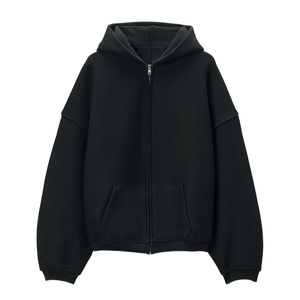 Unisex de alta calidad 100% algodón invierno Sudadera con capucha de gran tamaño lavado ácido desgastado sol diseño desvanecido logotipo personalizado bordado - Product Image 6