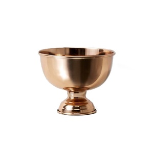 Copas de Hielo de Metal Ecológicas Plateadas para Champán con Base Redonda, Enfriador de Vino para Cerveza, Bebidas, Fiestas y Bares - Product Image 6