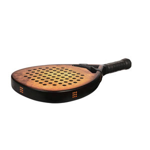 Raqueta de Pádel Profesional Premium 100% Carbono Diamante Ligera 18K Impermeable Antideslizante Diseño Duradero con Adhesivo Personalizado - Product Image 4