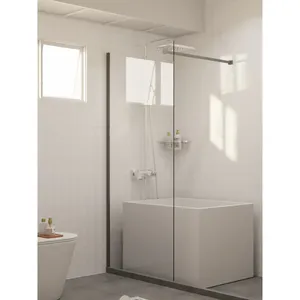 Tempered Glass <b>Shower</b> Screen (Clear) - Product Image 5