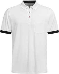Camiseta Polo de Verano para Hombre, Estilo Casual de Negocios, Sin Costuras, de Seda Helada, de Manga Corta, Ropa Superior Masculina - Product Image 2