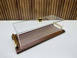 Tarro de laca acrílica de estilo árabe con cubierta de nácar Premium Ramadán Mubarak Almacenamiento de alimentos Regalo Conservación de frescura - Product Image 5