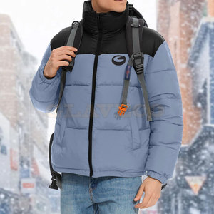 Fabricación de fábrica Ropa de invierno Burbuja Chaqueta de invierno Ropa Tallas grandes Hombres Chaqueta de burbuja - Product Image 5