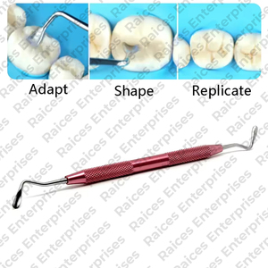 Kit de herramientas dentales profesionales Limpieza de dientes Cuidado bucal Escalador dental de acero inoxidable de buena calidad en color sólido - Product Image 2