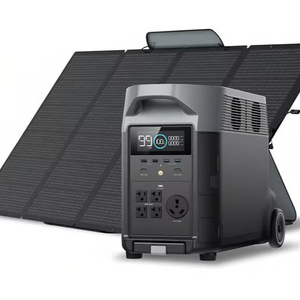 Générateur solaire EU 110/230/240V 3.6KWh DELTA Pro 400W Démarrage automatique Portable Réservoir de carburant de 15L Durée de fonctionnement de 12h Haute efficacité 5 AC - Product Image 2