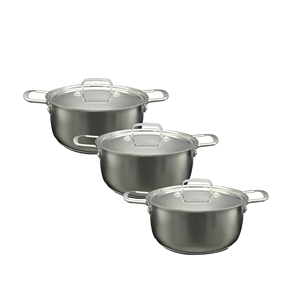Sartén recta de acero inoxidable de 28 cm personalizada de alta calidad, precio al por mayor de exportación profesional para cocinar en Camboya - Product Image 6