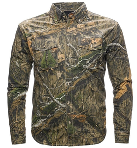 Camisas de Camuflaje Transpirables Personalizadas al por Mayor, Ropa Táctica para Exteriores, Impresión de Camuflaje por Sublimación, Fabricación Rápida - Product Image 6
