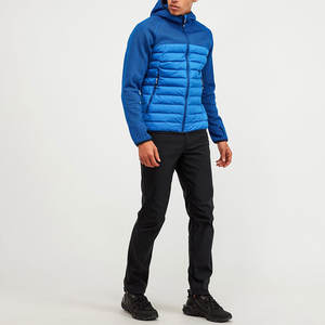 Parka d'hiver pour homme en toile matelassée rembourrée de polyester, imperméable et respirante, avec fourrure de raton laveur et de loup, tailles XS-XXL - Product Image 5