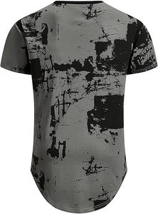 Imprimer Cool t-shirts Design graphique décontracté été à manches courtes mode t-shirts chemise pour hommes femmes 100% confortable élégant T-Shirts - Product Image 5