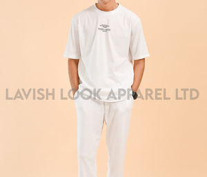 T-shirts unisexe 100% coton Streetwear haut anti-rides à manches courtes col rond sérigraphie personnalisée 200 grammes T-shirts pour hommes - Product Image 4