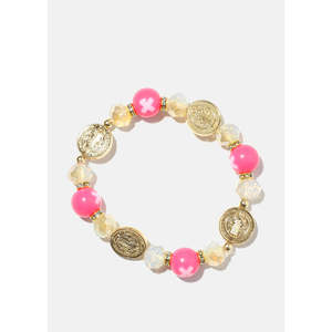 Bracciale con perline fini della collezione A3shop Saint - Product Image 4