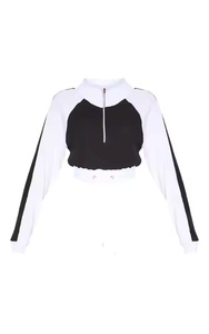 Femmes 400GSM solide coton à capuche en gros personnalisé imprimé goutte épaule récolte pour l'hiver sans cordon - Product Image 3