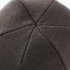 Gorro de Invierno Grueso y Cálido de Acrílico para Hombre y Mujer, Gorro de Punto con Logotipo Bordado Personalizado, Gorro de Lana Verde - Product Image 4