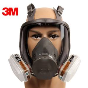 3M 6800 Reusable Silicone Full-<b>Face</b> Respirator Mask-Lightweight Comfortable Fit Organic Vapor Filter Cartridge Protects - Product Image 6