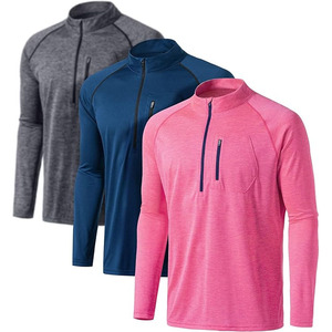 <b>Men's</b> Winter Varsity <b>Jacket</b> Polyester/Cotton Knitted Fabric Breathable Quick-Dry Stand Collar <b>Pullover</b> Closure Thin Warm Casual - Product Image 1