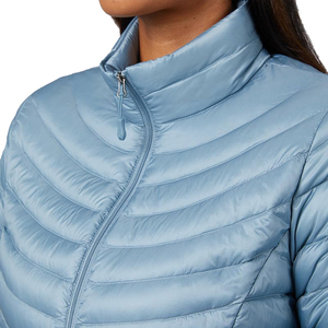 Veste matelassée pour femmes avec logo personnalisé imprimé Service OEM Veste matelassée pour femmes nouveau design de haute qualité - Product Image 2