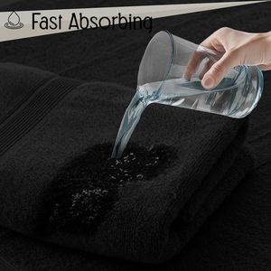 Luxury 100% Cotton Hotel <b>Bath</b> <b>Towel</b> <b>Set</b> Woven Disposable and Compressed <b>Towels</b> for Home Wholesale Plain Solid Color - Product Image 4