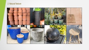 Pots de fleurs modernes en céramique émaillée ronde bleue, écologiques et légers, pour la maison et le jardin - Product Image 5