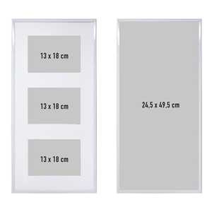 Cadre photo en plastique blanc, taille 26,2 x 51,5 cm - Product Image 4