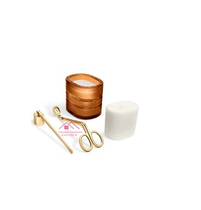 Éteignoir à bougie fini noir, coupe-mèche en acier inoxydable, accessoires de bougie de vente chaude de ciseaux au prix de gros - Product Image 6