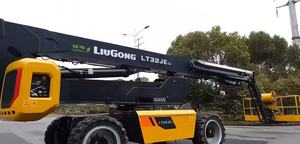 Plataforma DE TRABAJO aérea de marca famosa china, elevador de tijeras eléctrico de 34m LT32JE - Product Image 4