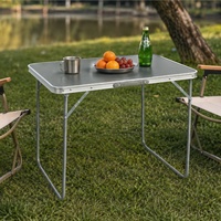 Mesa Plegable de Aluminio Resistente y Ligera para Exteriores, Camping y Picnic