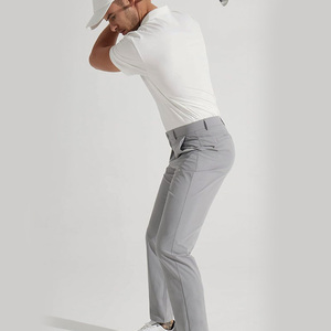 Pantalon de golf respirant avec logo personnalisé pour hommes pantalon OEM coupe extensible idéal pour offrir des événements de marque et des vêtements de sport - Product Image 5