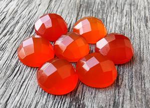 อัญมณีอัญมณีทรงสอบเทียบทรงอัญมณีสีแดงธรรมชาติที่ผ่านการรับรองจาก lavira - Product Image 2