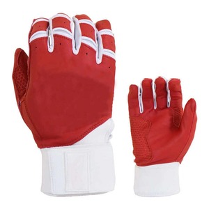 Gants de frappe de baseball personnalisables de haute qualité durables avec un matériau en cuir à la mode à poignée supérieure - Product Image 3