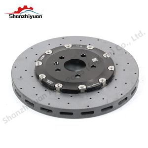 Kit de pinza de freno automático Rotor de disco de freno de cerámica de carbono 355mm 440mm para Chevrolet Aveo <span class=keywords><strong>AVALANCHE</strong></span> ASTRO Box/Bus/Kasten B7 - Product Image 4