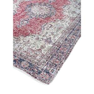 Tapis en laine noué à la main de grande taille, motif médaillon rouge et orange, pour salon, couloir ou chambre - Pae-2144 - Product Image 2