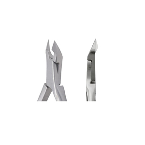 Pinzas para cutículas afiladas a mano con acabado mate súper afilado, junta de regazo a prueba de óxido de doble resorte, pinzas para uñas para cutículas de uso en salón de 5mm - Product Image 3