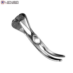 Abrazaderas de Bulldog atraumáticas GLOVER, abrazaderas vasculares curvas de 5,5 cm, instrumentos médicos de tejido de agarre atraumático quirúrgico no aplastante - Product Image 6