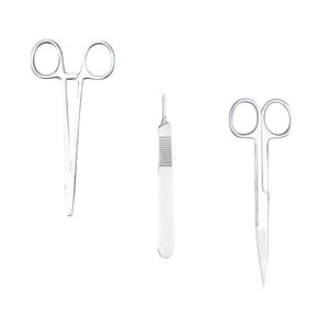 Kit de Cirugía Menor de Acero Inoxidable de Alta Calidad, Fabricación Profesional, Instrumentos Quirúrgicos, Fuente de Alimentación Manual, Reutilizable - Product Image 5