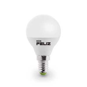 หลอดไฟ LED G45 ทรงกลม 3W-9W แสงขาว/แสงเย็น 6500K ขั้วหลอดขนาดเล็ก E14 แพ็ค 6 ชิ้น สำหรับที่อยู่อาศัย ดอนเฟลิซ - Product Image 3