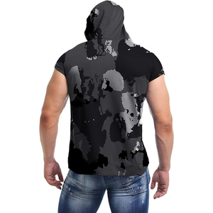 Camiseta sin mangas de algodón para hombre, chaleco interior para actividad física, camiseta sin mangas para deportes de alto rendimiento y gimnasio. - Product Image 5