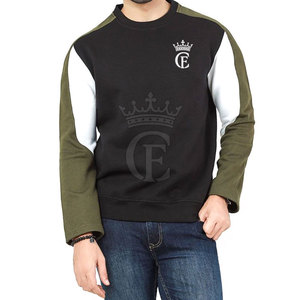 เสื้อสเวตเตอร์ของผู้ชายผ้าฝ้าย100% ปรับแต่งลายได้เป็นมิตรกับสิ่งแวดล้อม - Product Image 4