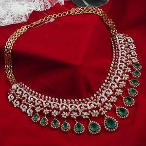 Bijoux fins de luxe pour femmes collier de mariée en or massif 18 carats diamant de laboratoire GIA certificat F VS2-Wedding cadeau de fiançailles pour - Product Image 5