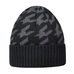Wholesale Knitted Hat Toque Warm Cap Hot Selling Beanie Cap and Cold Warm Winter Cap for Men