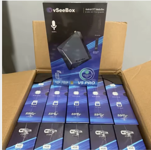 Authentique et neuf pour VseeeBoxx V5 Pro-Bundle V6 MAX avec télécommande, boîte TV Android 8K disponible en gros, PRÊT À EXPÉDIER - Product Image 2