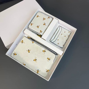 Set di Portafogli e <span class=keywords><strong>Pochette</strong></span> da Donna di Lusso Leggero con Motivo Geometrico, Personalizzabili, all'Ingrosso, del Brand Cherry Designer - Product Image 6